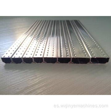 Línea de producción de tubos de barra espaciadora de aluminio